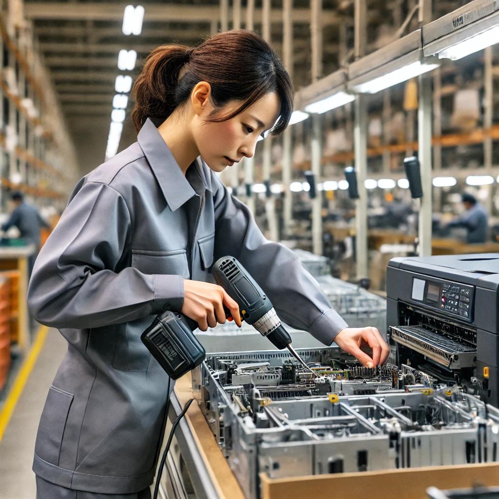 プラスチック部品の見た目チェックや箱詰めの簡単ワーク★