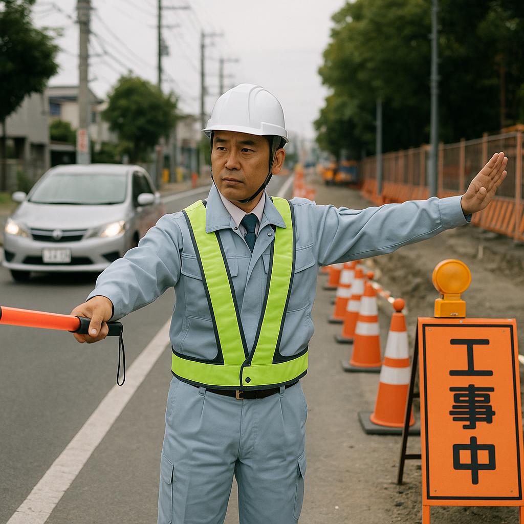 【正社員】未経験OK！群馬県内の交通誘導スタッフ募集