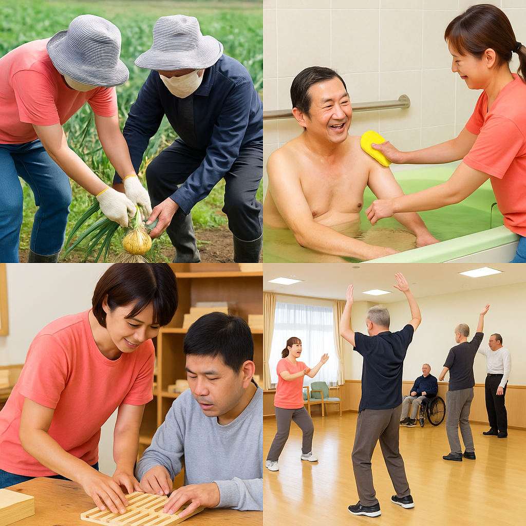 土日祝休み／障がい者支援スタッフ募集