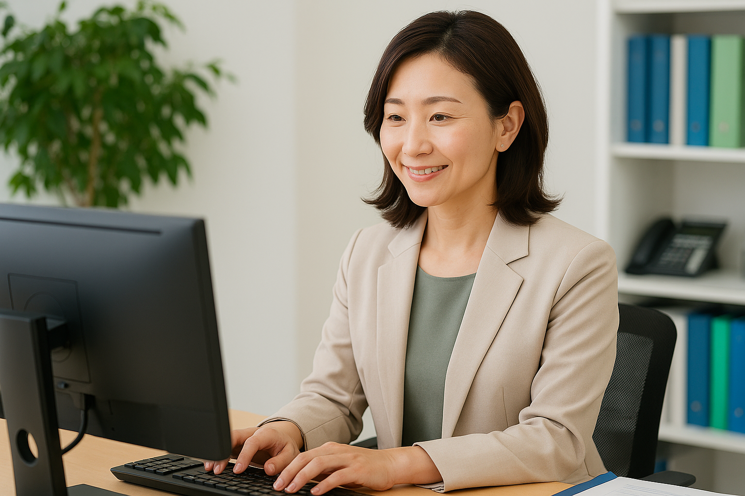 健康を支える会社で一般事務