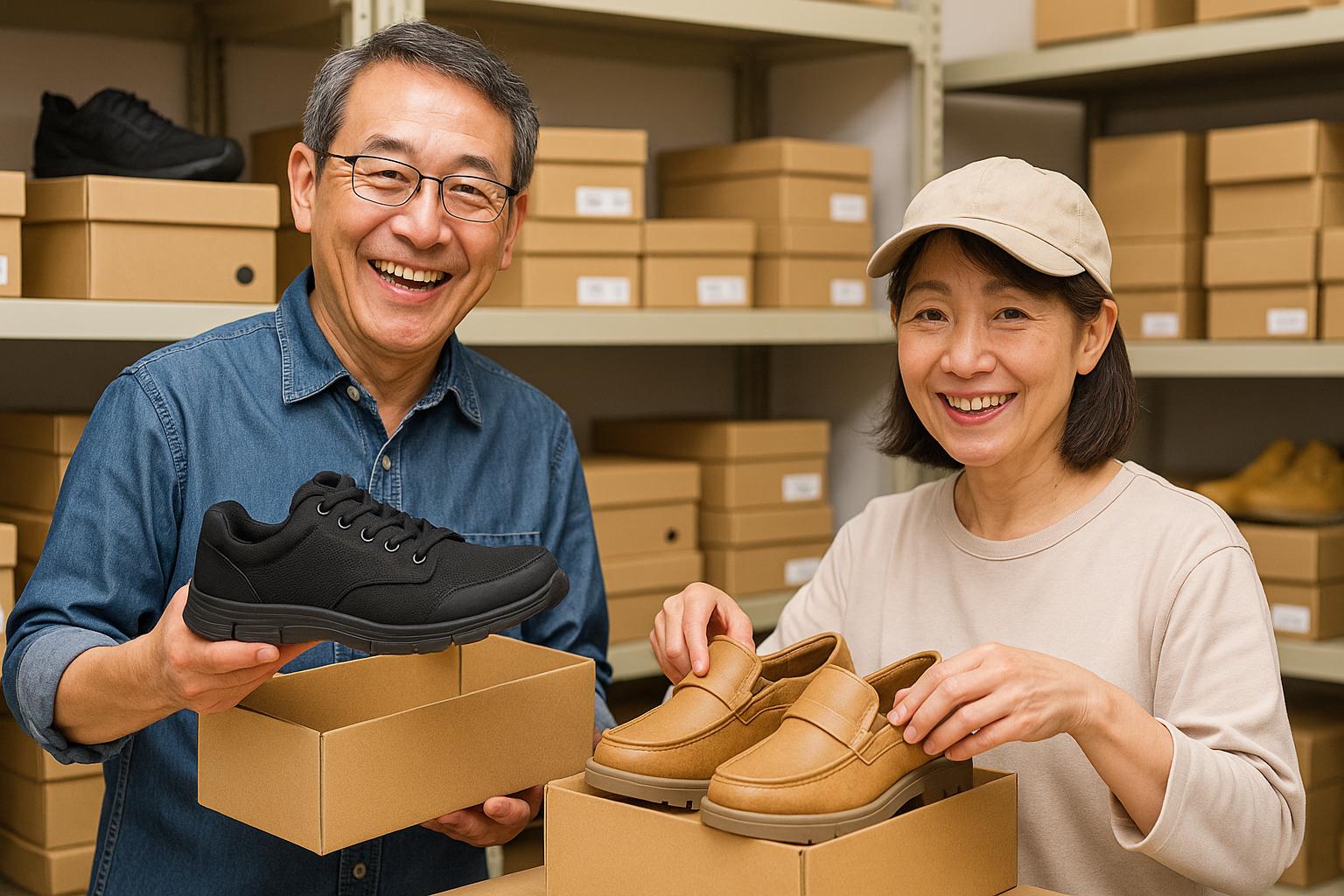 【前橋市】毎週月曜日だけの軽作業！靴のピッキング・梱包スタッフ