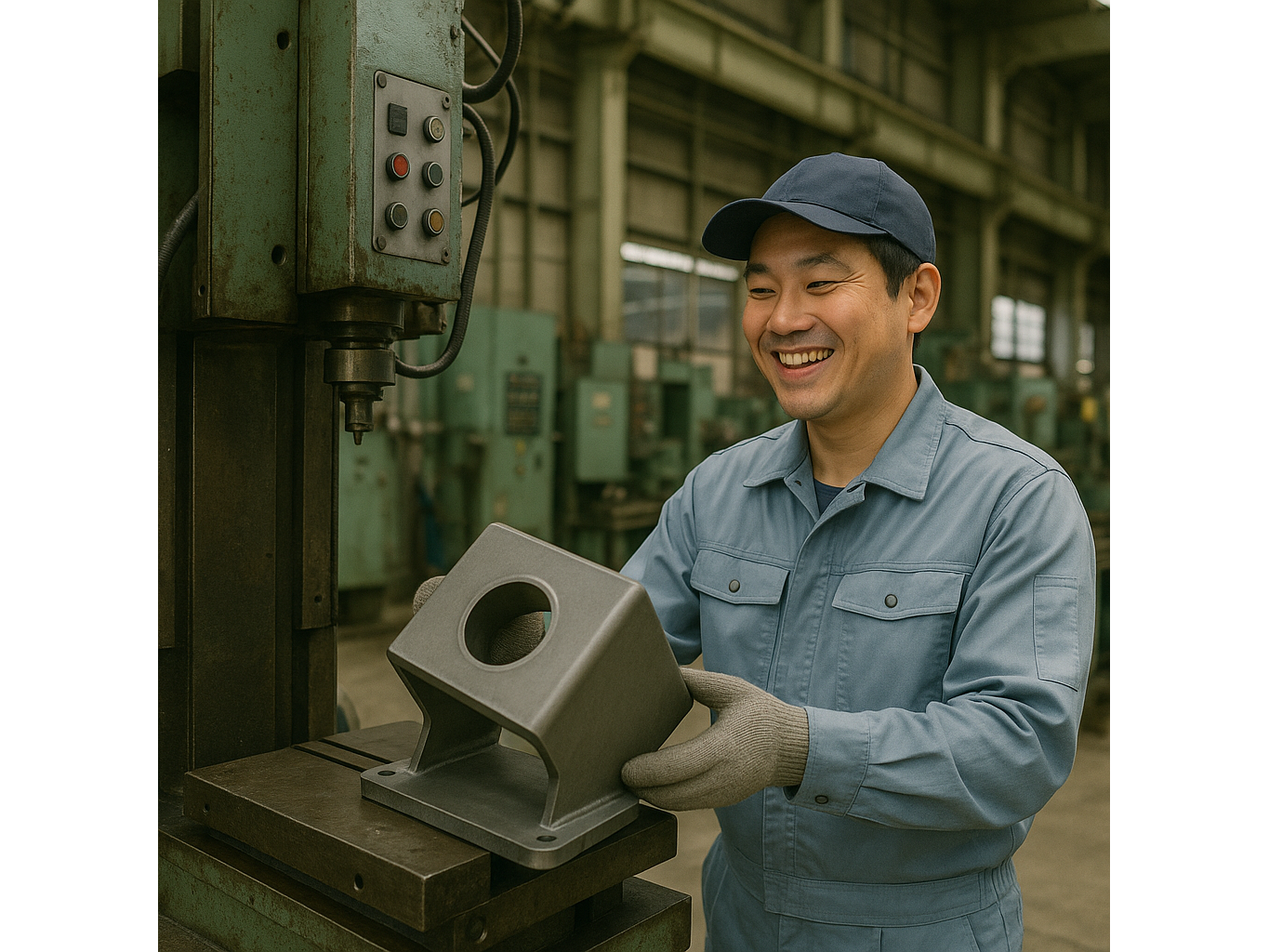 【正社員登用アリ】金属製品の溶接補助作業！機械が溶接してくれるので経験が無くてもOK♪