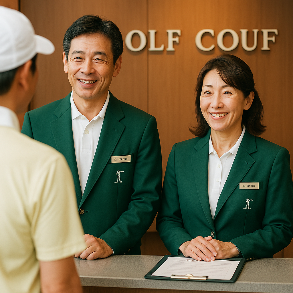 【急募】ゴルフ場で受付業務【ネイル可】