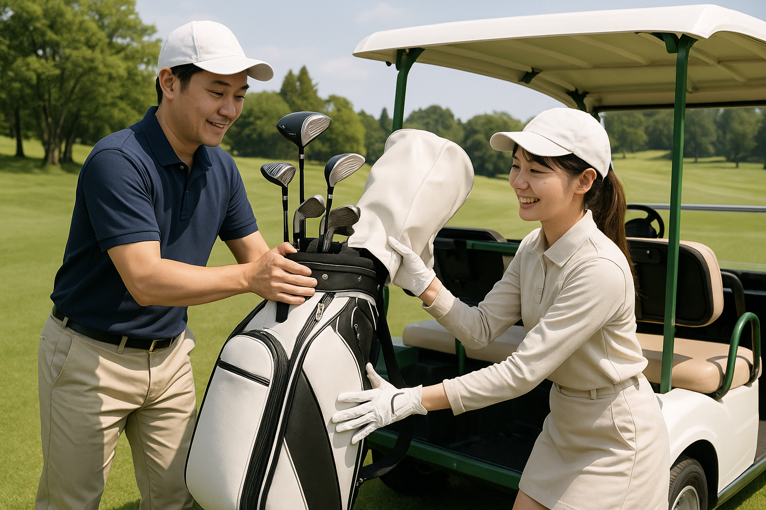 【急募】ゴルフ場でゴルフバッグの運搬＆草刈りなどの雑務